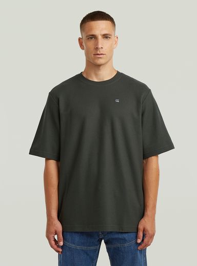 Structured Chest Logo T-Shirt